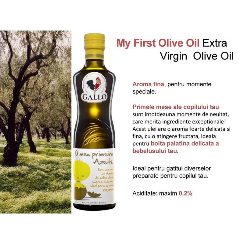 Ulei de masline EVOO - Baby Oil